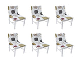 6PCS High Elasticity Chair Cover Removable Washable Dustproof Home Hotel Dining Chair CoversType 1 V1294-YM0523-3117220049011