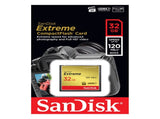 SanDisk 32GB Extreme CompactFlash Card with 120MB/s - SDCFXSB-032G V28-FFCSAN32GCFEB120
