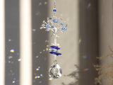 3pc Evil Eye Crystal Sun Capture Pendant Suitable for Home Window and Garden Hanging V1106-EMZS-001