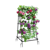 XL Heavy Duty Garden Trellis for Climbing Plants with Netting V178-66996