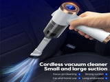 Wireless Handheld Car Vacuum Cleaner 90 Degrees Foldable Portable Vacuum Cleaner for Car / Home V1294-YM0901-H47630W