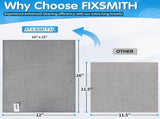 Grey Microfiber Cleaning Cloth -Pack of 12 Microfiber Cleaning Cloth Bulk, 100 Pack Shop Towels, V1258-DP02-C-999