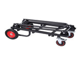 Giantz Foldable Hand Trolley Collapsible Transport Cart 180kg Load Black PT-180-BK