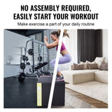 3 in 1 Plyometric Jump Box, 30/24/20 Inch Foam Plyo Box, Platform & Jumping Agility Box, Anti-Slip V952-SHYTX302420YSODG2V0