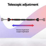 Everfit Pull Up Bar 70CM-95CM Doorway Chin Up Horizontal Bar Gym PUB-A-S-BK