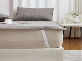 Queen Size Waterproof Mattress Protector - Hypoallergenic Quilted Pad with Elastic Straps, V1192-AZ-W-29949