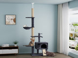 Pawz Cat Tree Scratching Post Scratcher Hammock Condo PT1273-DG