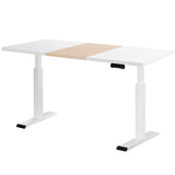 Artiss Standing Desk Motorised Dual Motor 140CM HASD-268-WHDF-NWDB-140