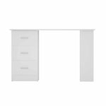 Artiss Computer Desk Drawer Shelf Cabinet White 120CM FURNI-O-DESK-120-WH-AB