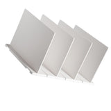 Shelf Divider White Sturdy Plastic Easy Assembly Adjustable Vertical Handbag Separator for Home V1294-YM0901-3117230414511