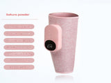 One-piece Pink Portable Leg Air Pressure Massager with Constant Heat - Slimming and Relaxation V888-ELOSUNG28250