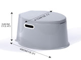 6L Camping Toilet Outdoor Portable Potty ID0411-GR