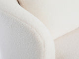 Levede Fleece Swivel Chair CH1133-BG
