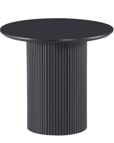 Elodie Round Side Table Black 55cm V637-E683006