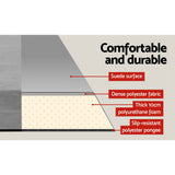 Weisshorn Self Inflating Mattress Camping Sleeping Mat Air Bed Single Grey CAMP-MAT-SUE-SIN-GREY