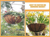 3Pcs Practical Coir Liners for Flowerpot Breathable Water Absorption Liners V1369-AZ3-W-20978