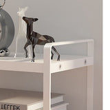 Desktop Bookshelf Organizer Desktop Organizer Office Storage Rack Warm White Simple Style V1294-YM0521-3117220297011