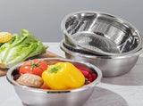Germany Multifunctional Stainless Steel Basin, Multifunction Stainless Steel Basin with Grater 3 in V1258-DP02-F-766