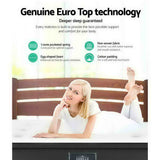Giselle Bedding 34cm Mattress Euro Top King MATTRESS-0808-K183