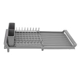 Adjustable Dish Rack Kitchen Counter Stretchable Fork Chopsticks Utensils Sink Storage Rack Drying V1294-YM0901-3118240256811