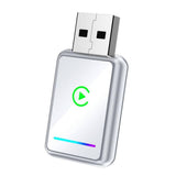 2-in-1 Wireless CarPlay Adapter USB Dongle for CarPlay & Android Auto V1263-JX-5133