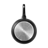 5-Star Chef Non Stick Frying Pan Cast Aluminium Steak Skillet BBQ Cookware 30cm FP-1CA-BK
