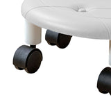 Low Roller Seating PU Surface Plastic Structure Movable Universal Wheels Stool for Living Baby V1294-YM0901-3116240005912