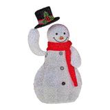Christabelle 51cm Animated Snowman Christmas Display Multi-Colour LED Lights Xmas Decoration 112_SHE108
