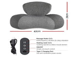 Livemor 2-in-1 Neck Massager Pillow with Heat, Memory Foam Cervical Support for Relief, 3-Speed NECK-MASSAGER-PL01-GY