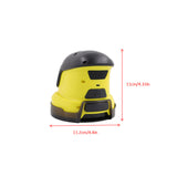 Yellow Rechargeable Electric Ice Scraper - Handheld Windshield Defroster V888-ELOSUNG16201