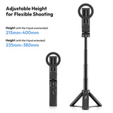 Ulanzi JJ03 Magnetic Phone Tripod Wireless Phone Grip Selfie Stick Desktop Tripod with Remote V413-JJ03