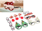 3 Set Christmas Cute Hairpin Glasses Frame Costume Decoration Accessories for School Party V1294-YM0901-3115200079611