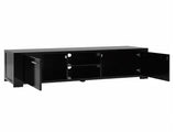 Artiss TV Cabinet Entertainment Unit 160cm Black Maxi FURNI-N-MAXI-TV160N-BK-AB