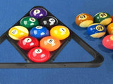Plastic Billiard Cue Holder Rack with Detailed Design for Pool, Snooker, and Billiards Enthusiasts V1192-AZ-W-22383