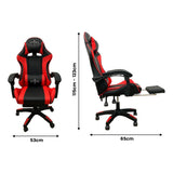 Spire Zinc Adjustable Gaming/Office Chair - Red and Black 813A