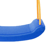 Swing Seat Anti Skid Buckle Adjustable Tear Resistant Rope Children Seat Swing for Park Outdoor Blue V1294-YM0703-3111230032913