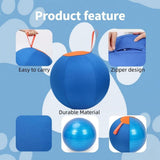 18" Herding Ball for Dogs Durable Interactive Bounce Ball for Herding Training, Agility Equipment, V1192-AZ-W-25168