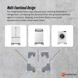 Adjustable Appliance Base Stand - Lock Wheel Trolley For Washing Machine Fridge V238-SUPDZ-40813536247888