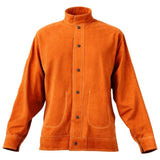 Flame-Resistant Welding Jacket Heavy Duty Leather Welding Jacket XL Size V952-KSNPKKSKNPAKZ8XX9V0