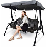 Universal Waterproof Swing Cover Replacement for 3-Seater Garden Swing, UV Protection V1237-ZY-203-2538