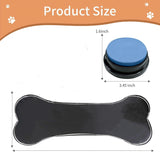 Dog Buttons for Communication, 8 Pcs Dog Talking Button Set, Speaking Button for Dogs with V1192-AZ-W-3045
