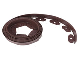 Landscape Edging Kit Lawn Edging Include 15 Spikes PE Garden Edging Border for Landscaping Flower V1294-YM0703-3111230110614