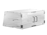 Pastry Display Case, 2-Tier Commercial Countertop Bakery Display Case, Acrylic Display Box with Rear V952-YKLMBZSJYKL2YEFSCV0
