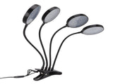 60W 4 Head LED Plant Growing Lights USB Power Supply Clip On Grow Lamp with 5 Dimmable Light Modes V1294-YM0718-3119220137611