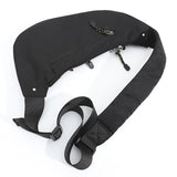 Black And Blue Men's Vintage Chest Bag -Multi-functional Waterproof Crossbody Sling Bag for Outdoor V888-ELOSUNG17225