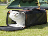 Cat Carriers for Large Cats 20 lbs Soft Pet Carrier for Small Dog/Durable 2 Kitty Travel Bag/Medium V1192-AZ-W-3380