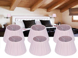 6pcs Chandelier Cloth Lampshade Wall Lamp Clip On Cover Shades Modern Simple Decoration for Home V1294-YM0718-3119200177811