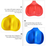 2Pcs Skiing Boards Sand Sliding Pe Plastic Grass Sleds with Anti Skid Handles Assorted Colors V1369-AZ3-W-15597