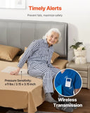 Early Alert Bed Alarm System Wireless Bed Sensor Pad & Call Button Pager V952-DLFSDYLGYCDYV7UU3V9