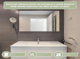 MIRROR Acrylic Sheet Perspex Sheet Panel 2pc/set 900mm x 600mm x 3mm V63-932131